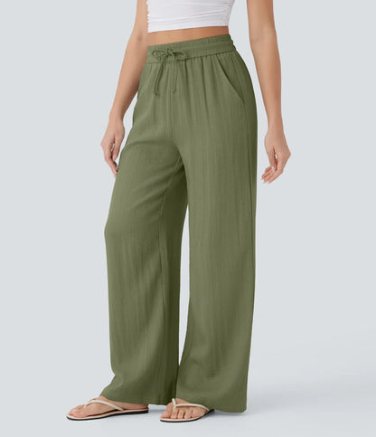 GIORGIA - PANTALONES DE CORTE ANCHO