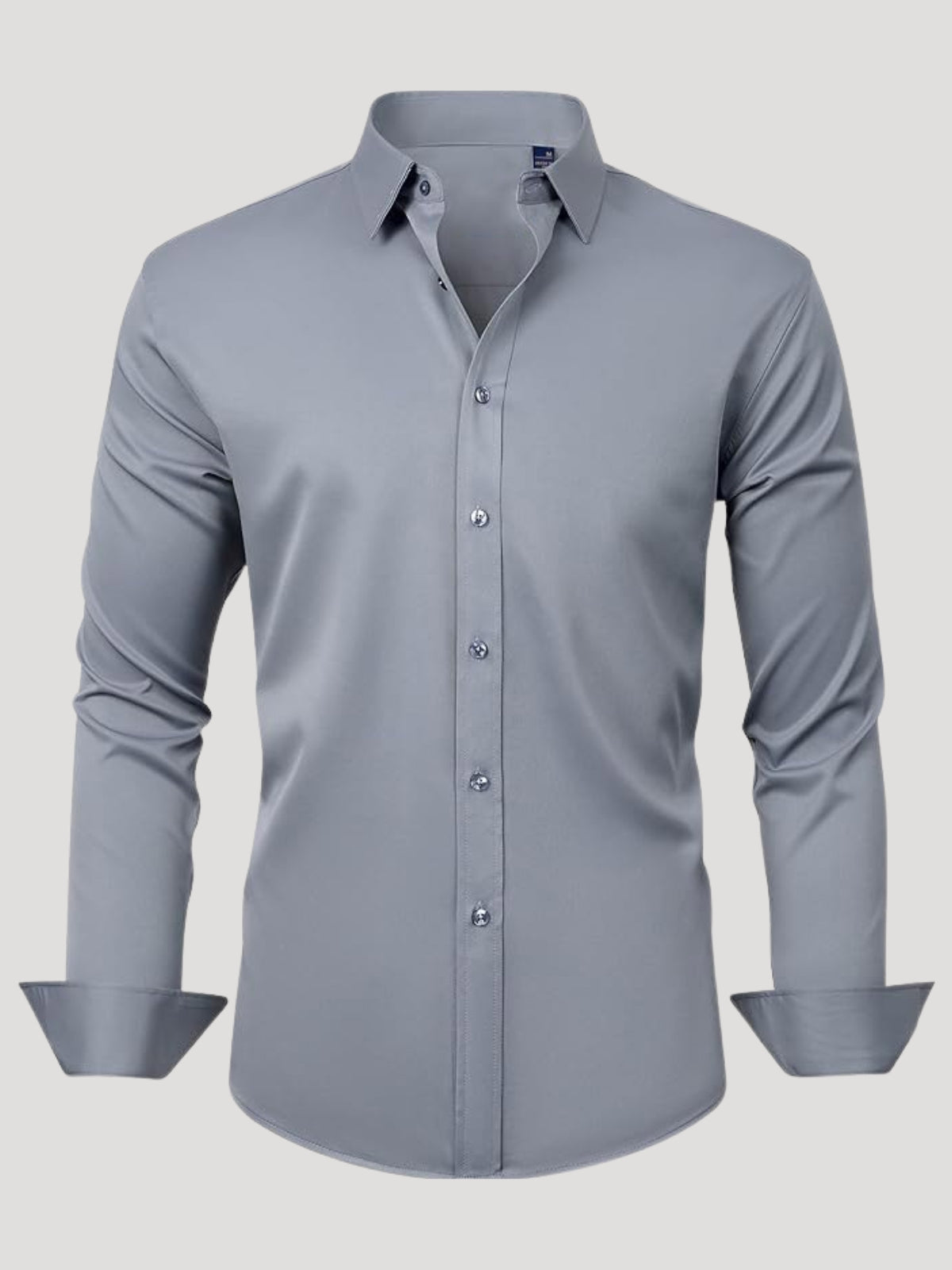 Camisa elegante anti-plancha