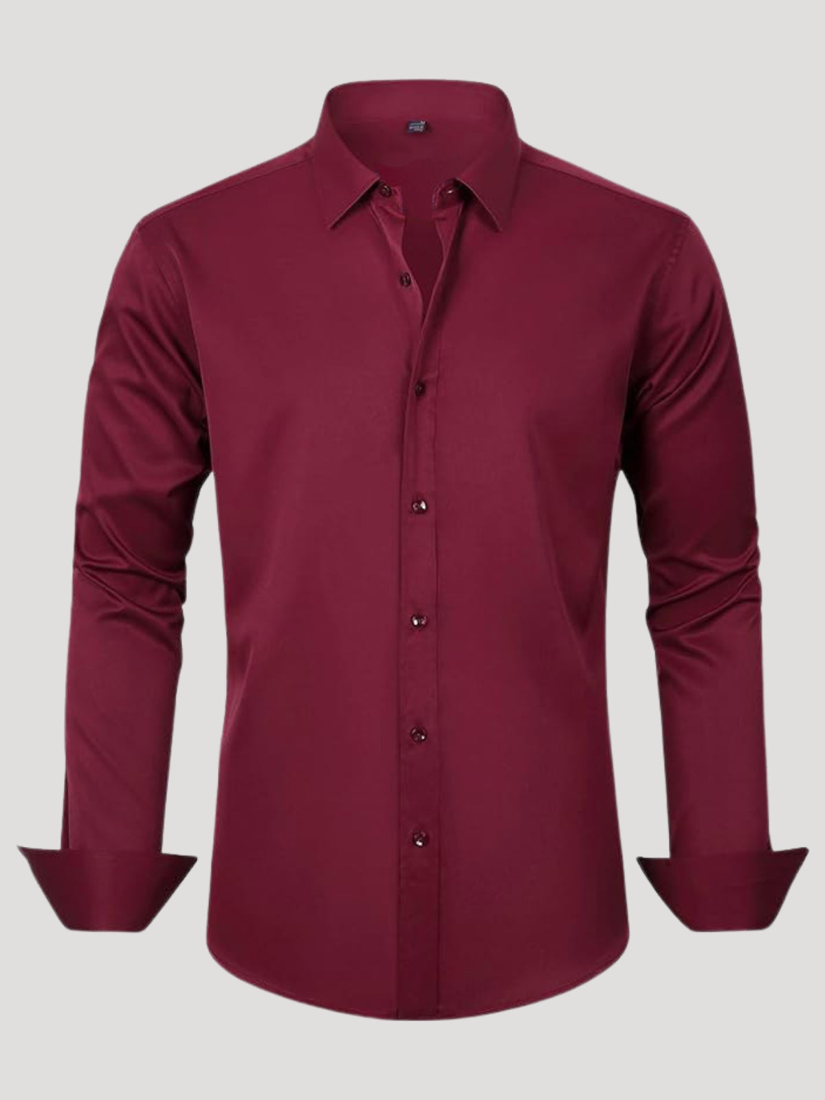 Camisa elegante anti-plancha
