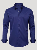 Camisa elegante anti-plancha