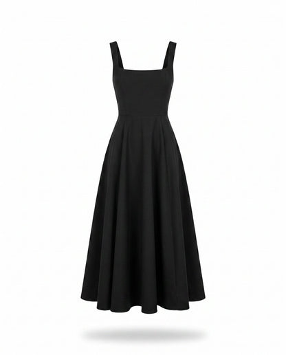 NICOLE - VESTIDO DE CORTE ENTALLADO