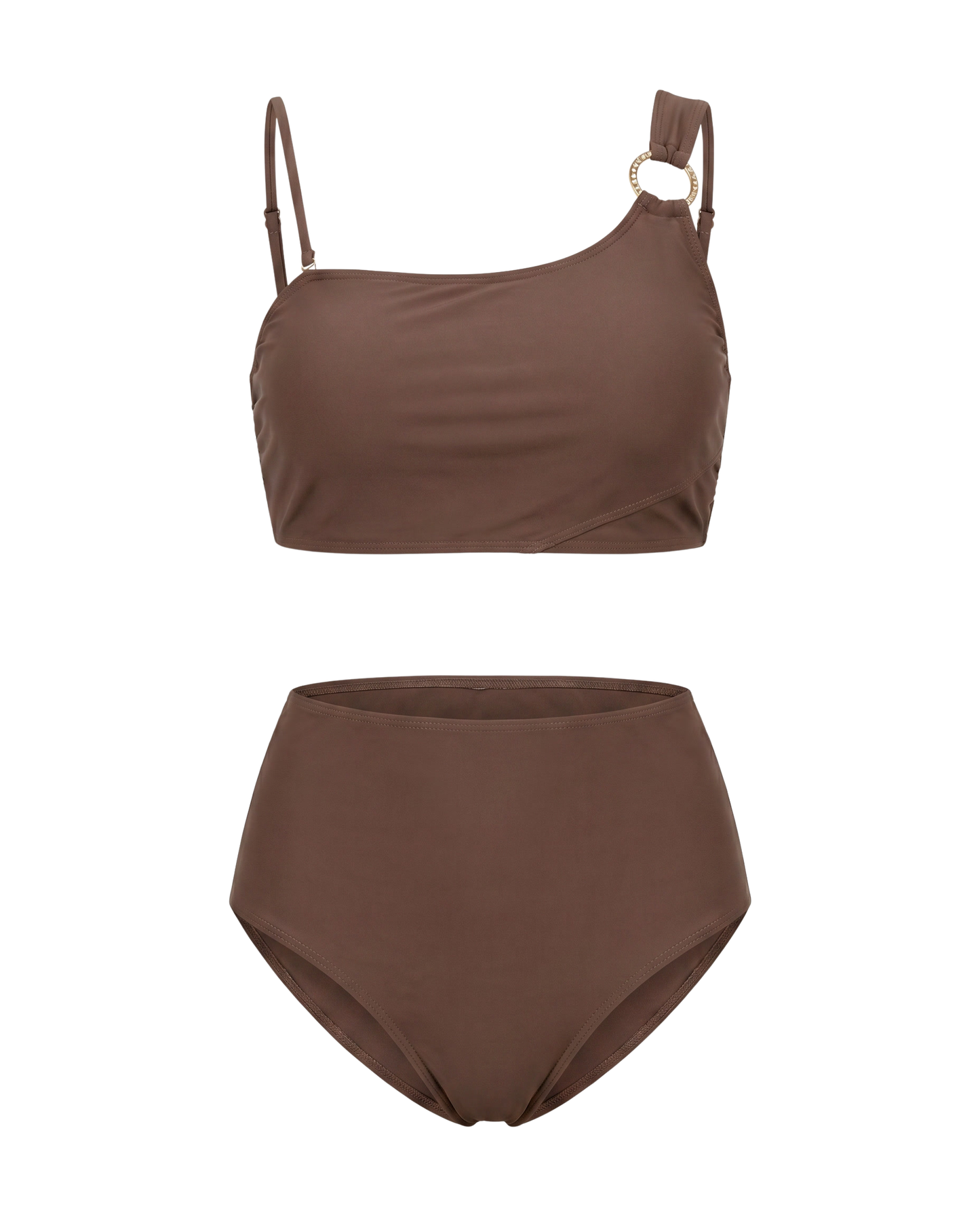 Lucía | Bikini sólido de dos piezas