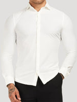 Camisa elegante anti-plancha