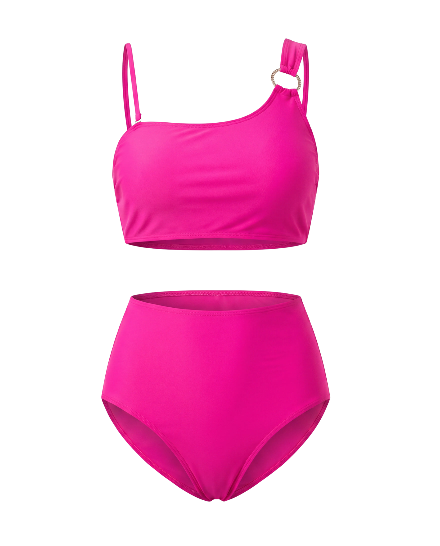 Lucía | Bikini sólido de dos piezas