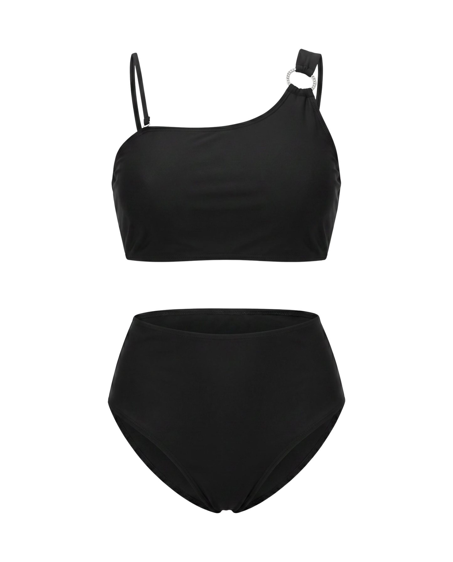 Lucía | Bikini sólido de dos piezas