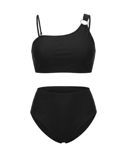 Lucía | Bikini sólido de dos piezas
