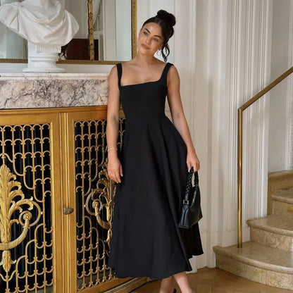 NICOLE - VESTIDO DE CORTE ENTALLADO