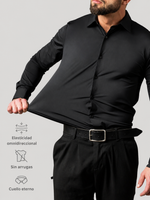 Camisa elegante anti-plancha