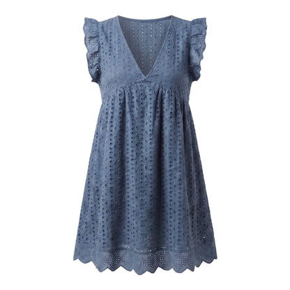 DIANA - VESTIDO CON BOLSILLOS Y PANTALONES