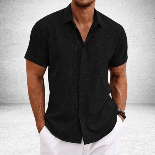AIDEN | Camisa de manga corta premium