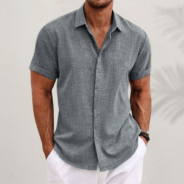 AIDEN | Camisa de manga corta premium