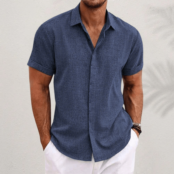 AIDEN | Camisa de manga corta premium