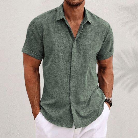 AIDEN | Camisa de manga corta premium