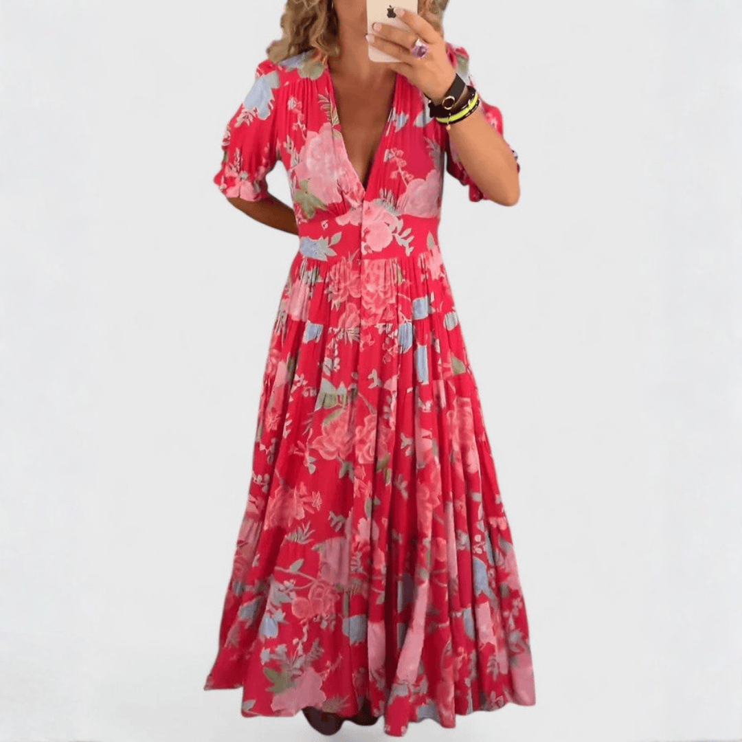 Giselle | Vestido estampado field