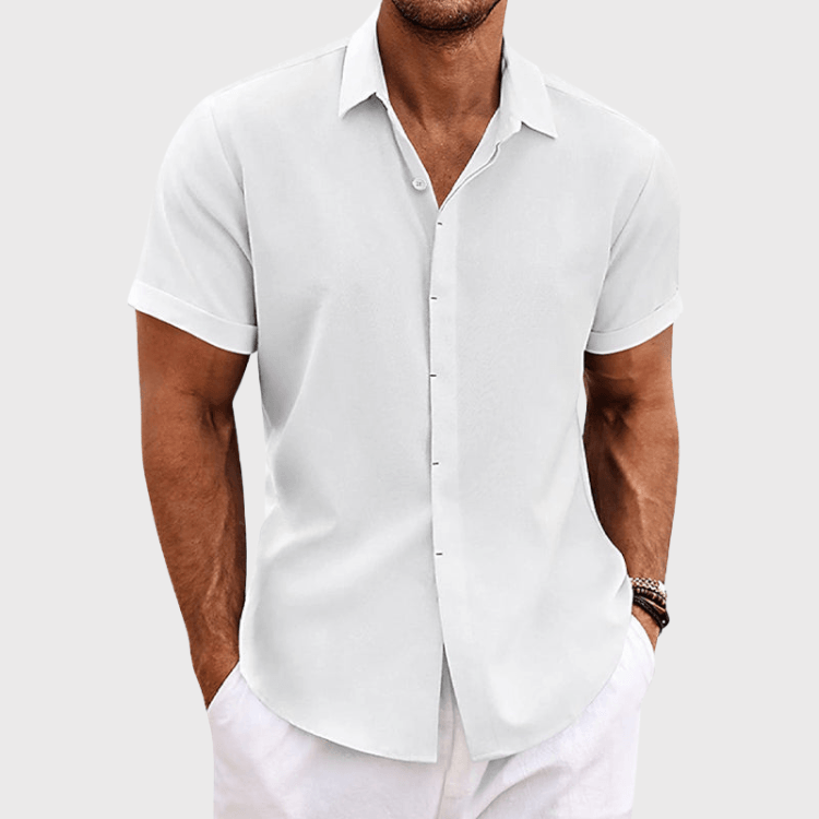 AIDEN | Camisa de manga corta premium