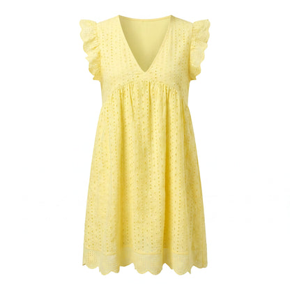 DIANA - VESTIDO CON BOLSILLOS Y PANTALONES
