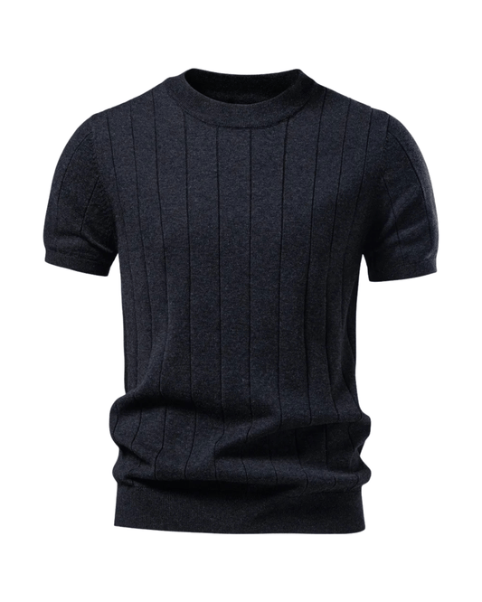 Robert | Camiseta básica de lino ajustada