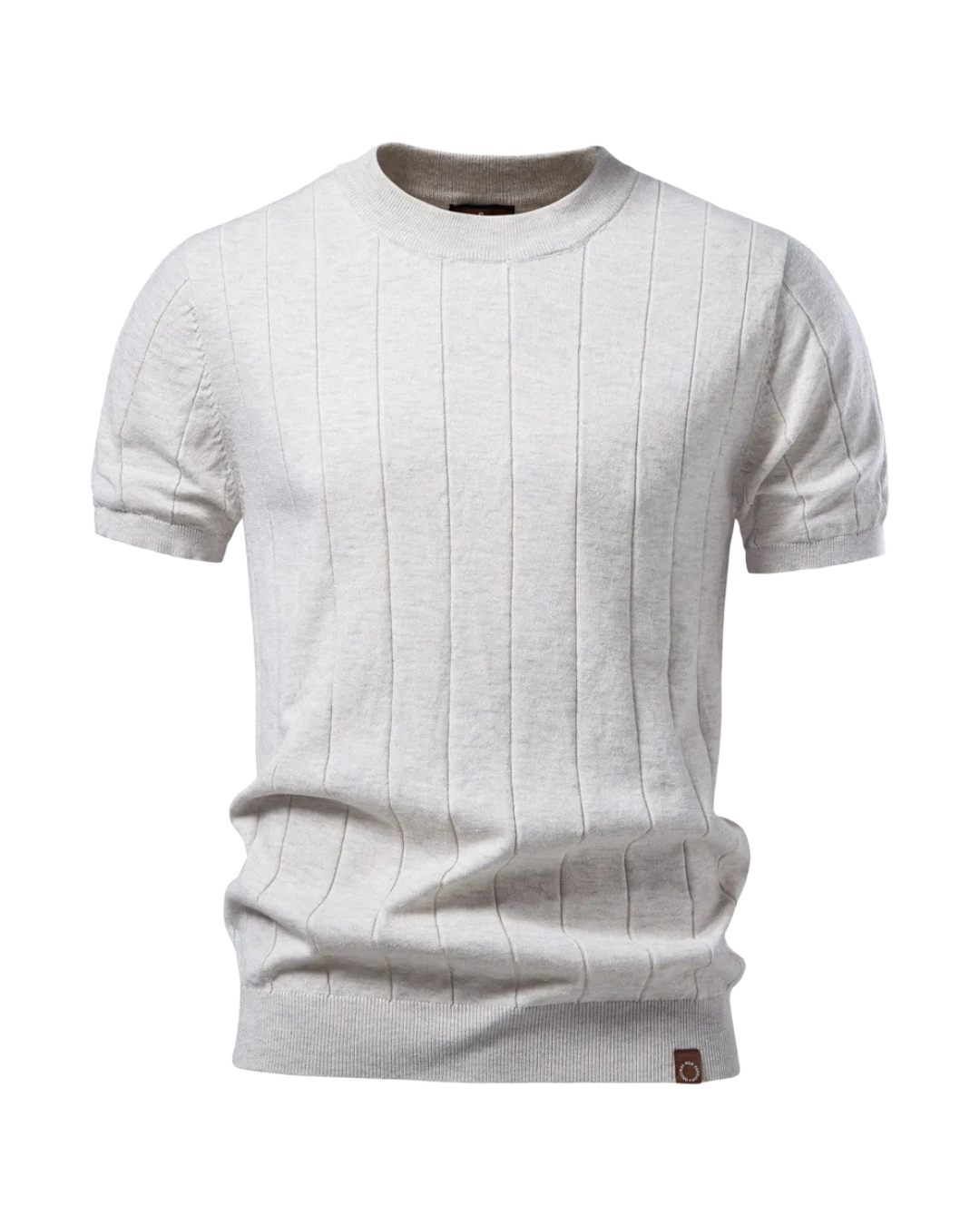 Robert | Camiseta básica de lino ajustada