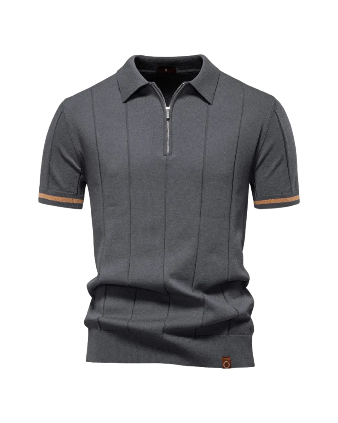 Dario | Polo con cremallera ajustado