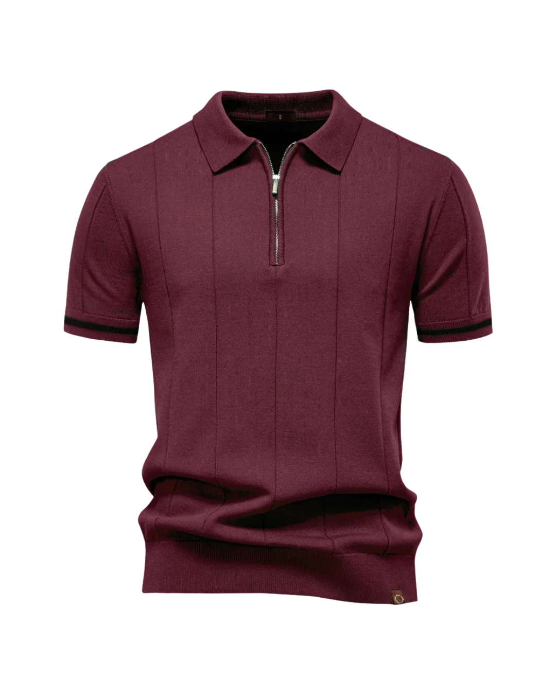 Dario | Polo con cremallera ajustado