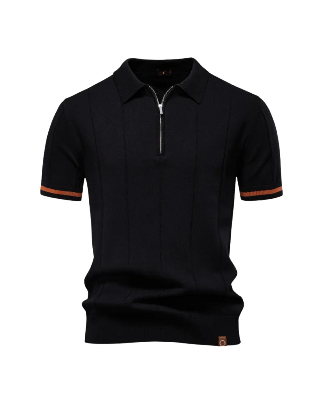 Dario | Polo con cremallera ajustado
