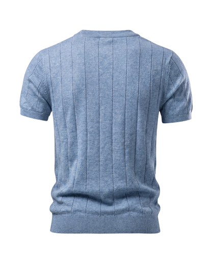 Robert | Camiseta básica de lino ajustada