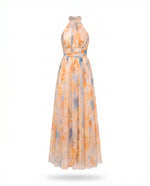 Helena | Vestido melocotón veraniego