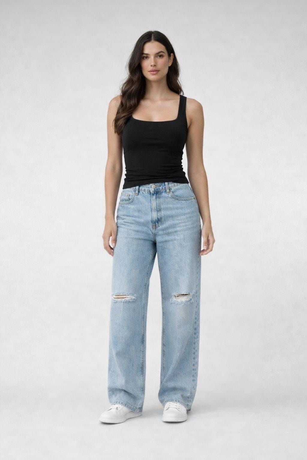 Kiara | Top corte rectangular