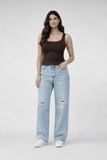 Kiara | Top corte rectangular