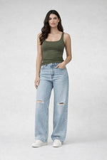 Kiara | Top corte rectangular