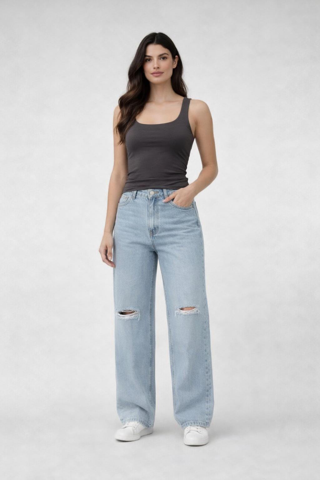 Kiara | Top corte rectangular