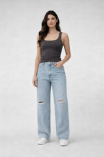 Kiara | Top corte rectangular