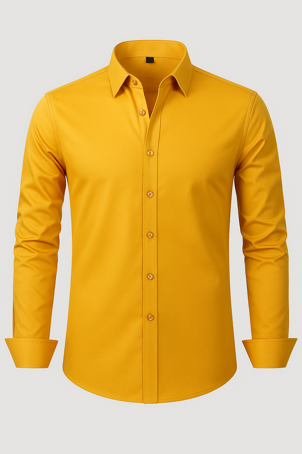 Camisa elegante anti-plancha
