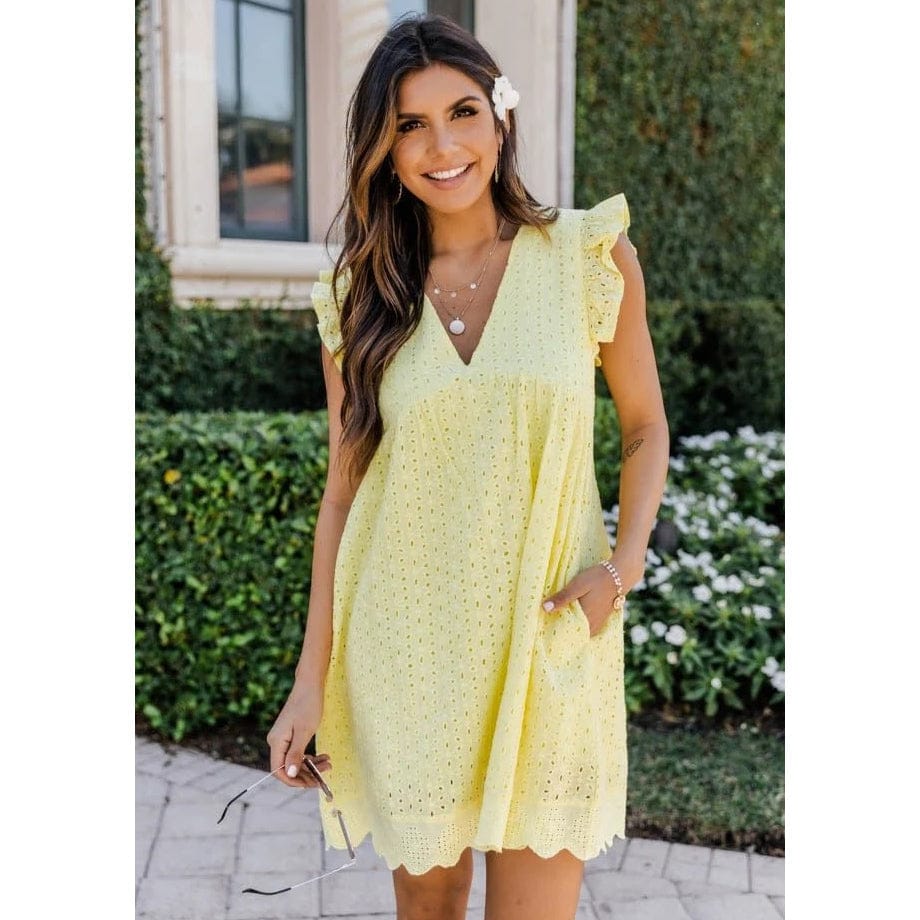 DIANA - VESTIDO CON BOLSILLOS Y PANTALONES